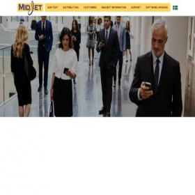 Скриншот главной страницы сайта midjet.com
