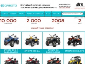Скриншот главной страницы сайта motolider-parts.ru