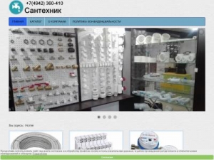 Скриншот главной страницы сайта msan44.ru