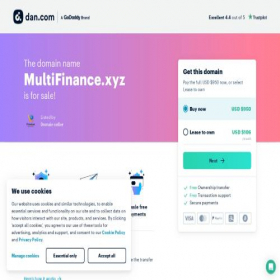 Скриншот главной страницы сайта multifinance.xyz