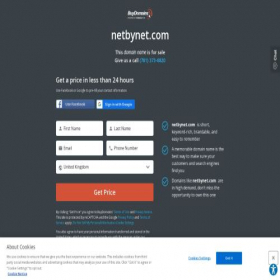 Скриншот главной страницы сайта netbynet.com