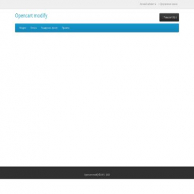 Скриншот главной страницы сайта ocmodify.ru