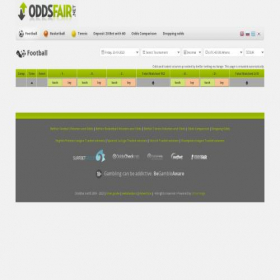 Скриншот главной страницы сайта oddsfair.net