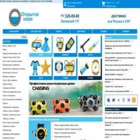 Скриншот главной страницы сайта opensea.ru