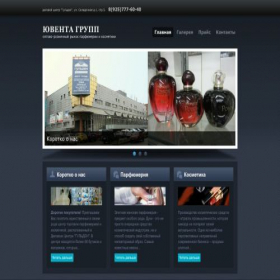 Скриншот главной страницы сайта parfumshiki.ru