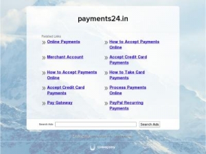 Скриншот главной страницы сайта payments24.in