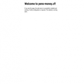Скриншот главной страницы сайта pens-money.cf