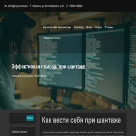 Скриншот главной страницы сайта police-online.ru