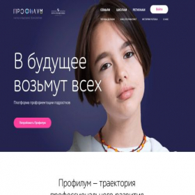 Скриншот главной страницы сайта profilum.ru