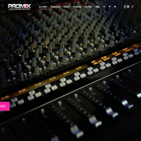 Скриншот главной страницы сайта promix.az