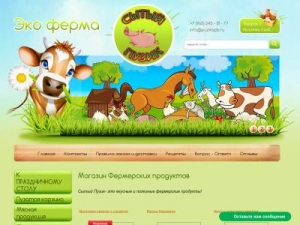 Скриншот главной страницы сайта puzikspb.ru