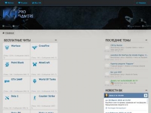 Скриншот главной страницы сайта rayhack.ru