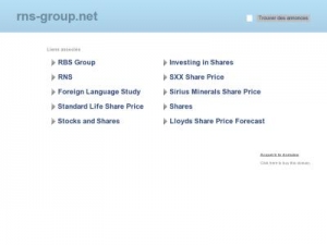 Скриншот главной страницы сайта rns-group.net