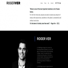 Скриншот главной страницы сайта rogerver.com