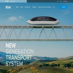 Скриншот главной страницы сайта rsw-systems.com