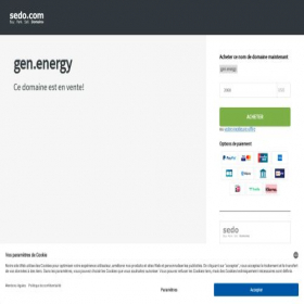 Скриншот главной страницы сайта ru.gen.energy