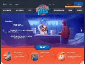Скриншот главной страницы сайта russia-invest.com