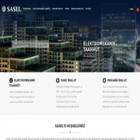 Скриншот главной страницы сайта sasel.com.tr