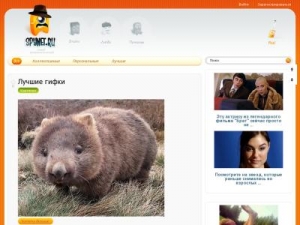 Скриншот главной страницы сайта spynet.ru