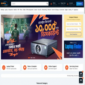 Скриншот главной страницы сайта startech.com.bd