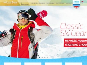 Скриншот главной страницы сайта stayer.su