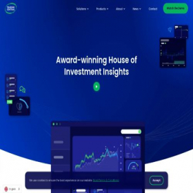 Скриншот главной страницы сайта tradingcentral.com
