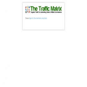 Скриншот главной страницы сайта trafficmatrix.net