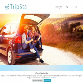 Скриншот главной страницы сайта tripsta.it