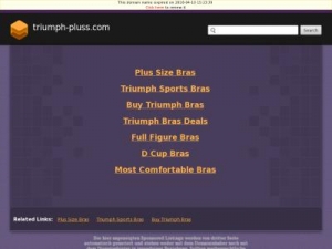 Скриншот главной страницы сайта triumph-pluss.com