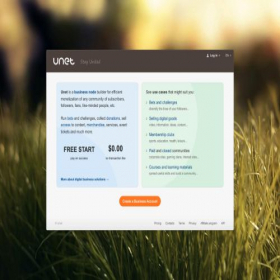 Скриншот главной страницы сайта unet.org
