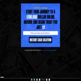 Скриншот главной страницы сайта usi.cash-in-daily.com