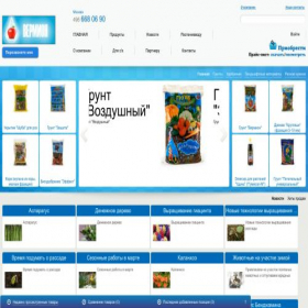 Скриншот главной страницы сайта vermion.ru