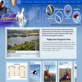 Скриншот главной страницы сайта vidsverhu.ru