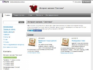 Скриншот главной страницы сайта vinilplast.tiu.ru