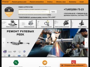 Скриншот главной страницы сайта vipgur.ru