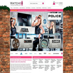 Скриншот главной страницы сайта watcheo.co.uk