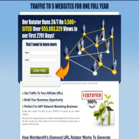 Скриншот главной страницы сайта worldprofitadvertising.com