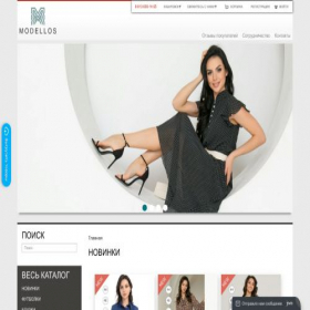 Скриншот главной страницы сайта xabarovsk.modellos.ru