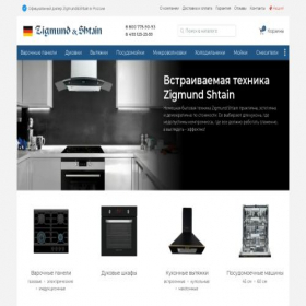 Скриншот главной страницы сайта zigmundshtain-rus.com
